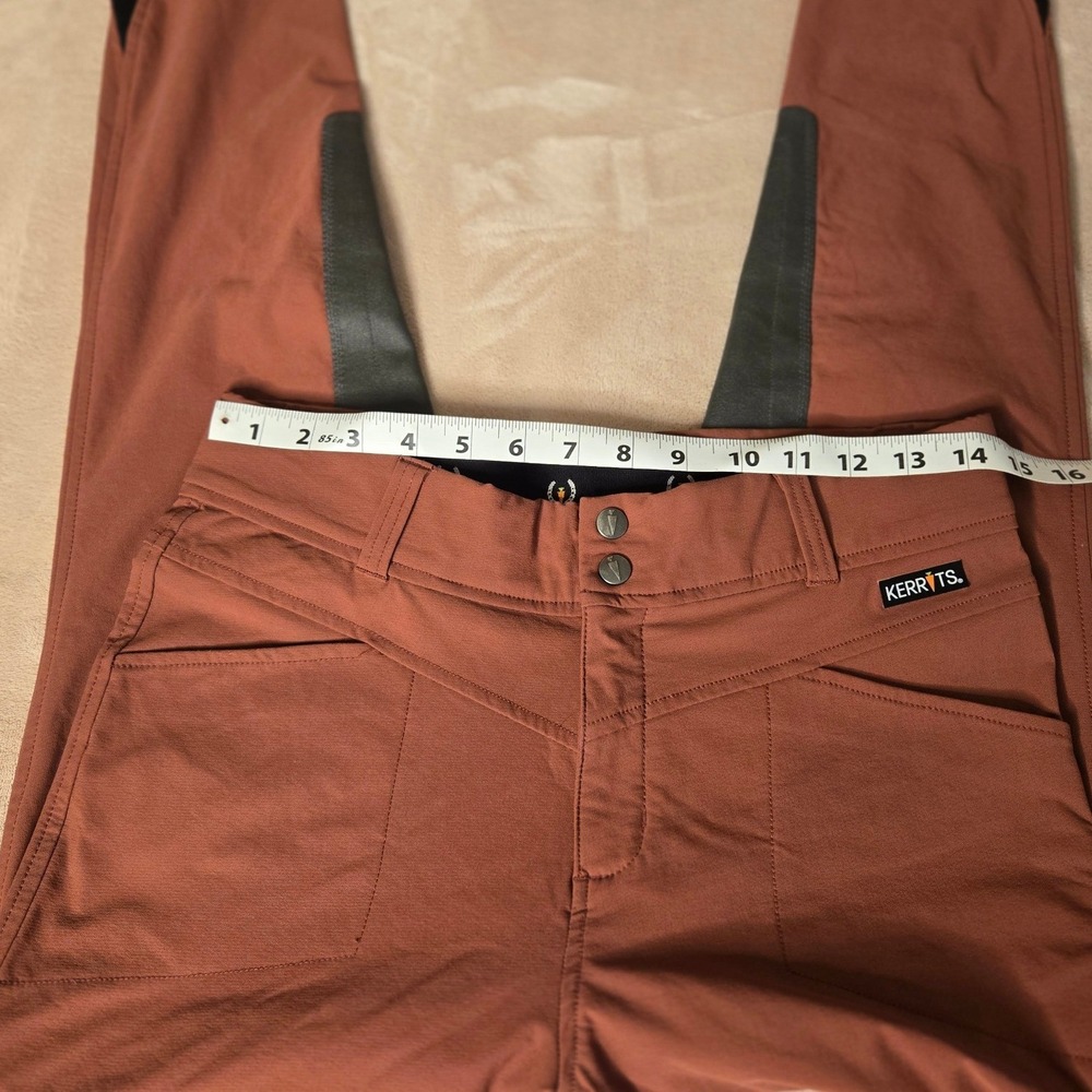 Kerrits Riding Breeches Women Size L Terracotta Pants - Picture 9 of 11
